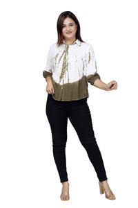 Chemises d'été personnalisées en rayonne et teintes de haute qualité pour femmes - Product Image 6