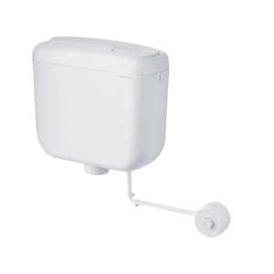 Citerne de toilette dissimulée à double chasse moderne Europa Pneu en ABS/HDPE pour salle de bain - Product Image 1