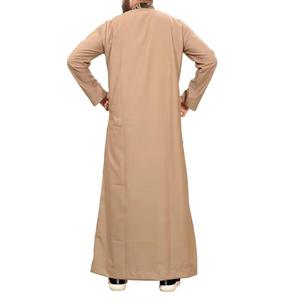 Robe de prière musulmane d'hiver pour hommes Jubba Thobe Thawb Jubbah Kurta Manteau Tenues arabes pour adultes Saisons printemps automne Thob pour hommes - Product Image 2