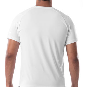 T-shirts pour hommes vierges respirants T-shirts à col rond en coton lourd pour hommes T-shirts de haute qualité ajustés avec impression personnalisée - Product Image 6