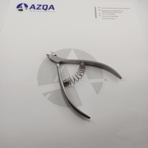 Cortaúñas Profesional de Acero Inoxidable, Cortaúñas de Doble Resorte con Articulación de Caja, Herramienta de Manicura de Alta Calidad - Product Image 3