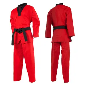 热销优质工厂使客户需求最新设计时尚风格跆拳道制服