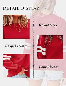 Sudadera de cuello redondo para mujer - Product Image 2