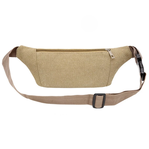 Riñonera Deportiva Unisex de Viaje, con Cinturón Ajustable, Cierre de Cremallera, Logotipo Personalizado, Impermeable, de Poliéster, Diseño Simple, Gran Venta - Product Image 4