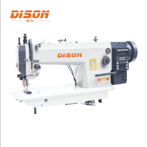 Machine à coudre industrielle à point noué, entraînement direct, simple aiguille, double synchronisation, pour matériaux lourds, cuir et canapés, modèle DS-0388DS, OEM DIY - Product Image 3