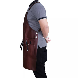 Tablier long pour le contrôle des étincelles pendant le soudage et le façonnage des métaux Tablier de soudage renforcé idéal pour les coupeurs, les meuleuses et les soudeurs - Product Image 3