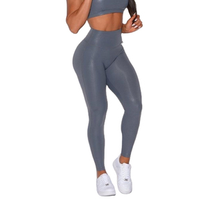 MOVATEXTILE 100% algodón Activewear mujeres Leggings conjunto orgánico Yoga pantalones sublimación Leggings para la venta mujeres precio al por mayor - Product Image 6