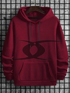 Sudadera con capucha de gimnasio de algodón 100% pesado con logotipo personalizado para hombre, ropa de calle negra de gran tamaño, sudaderas con capucha térmicas para invierno - Product Image 5