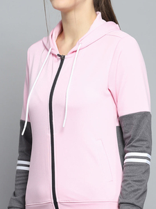 Conjunto de chándal de dos piezas para mujer, Conjunto de jogging informal con Sudadera con capucha y pantalones de chándal - Product Image 5