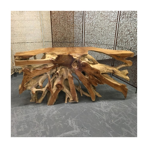 Meubles durables en racine de teck offerts en qualité d'exportation pour les projets de salon et de salle à manger - Product Image 1