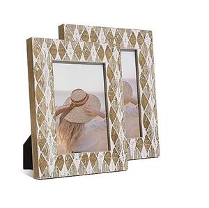 100% Natural Horn and Bone <b>Vintage</b> Picture <b>Frame</b> Bone Inlays Photo <b>Frame</b> for Home Decoration at Discounted Pri - Product Image 5