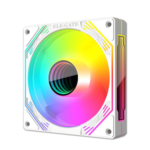 Ventola RGB PWM da 120mm con Connettore a 4 Pin per Chassis PC, Raffreddamento Silenzioso per Sistema di Raffreddamento Case Computer 5V con Luce RGB - Product Image 3