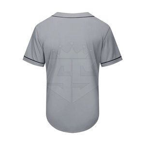 Camiseta de béisbol cómoda y ajustada para hombre, camiseta de uniforme de béisbol hecha a medida de secado rápido para hombre - Product Image 2