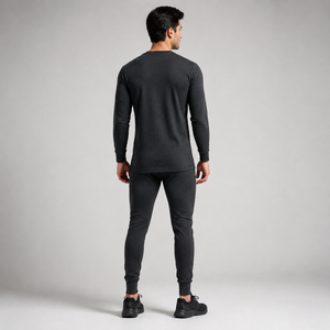 Herren Premium Baumwoll-Thermo-Unterwäsche - Atmungsaktive Gestrickte Basisschicht für Wintersport, Auch in Übergrößen Erhältlich - Product Image 4