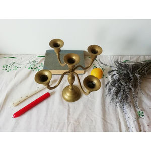 Nouveau attrayant concepteur bougeoir candélabre métal or bougeoir pour la maison hôtel Restaurant accessoires décoratifs - Product Image 2