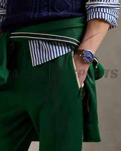 2025 Premium personalizado Unisex deportes ligero transpirable lona Jogger pantalones de chándal para hombres lavado OEM servicio Casual - Product Image 6