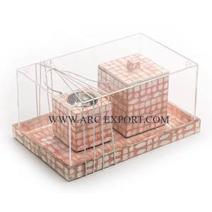 Quemador de fragancia Ramadán de último diseño hecho de incienso de nácar y quemador Bakhoor caja dulce y bandeja a precio asequible - Product Image 2