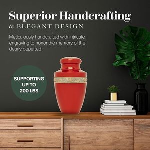 Handmade <b>Large</b> Adult Size Mosaic Aluminium Glass Cremation <b>Urn</b> Individual Tiles Hand Applied Unique Funerals Funeral Supplies - Product Image 5