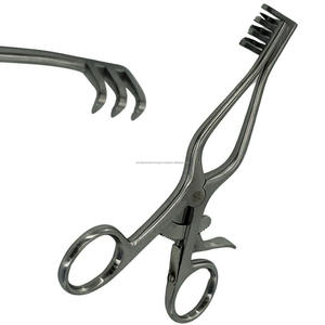 Rétracteur chirurgical auto-fixant Weitlaner en acier inoxydable, kit manuel, instruments chirurgicaux orthopédiques, modèle WPS-BV-24 CE - Product Image 1