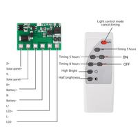 With Remote Control Long Light Timer 6.4V7.4V11.1V12V Solar Street Light Circuit Board Solar Light Driver Control Board