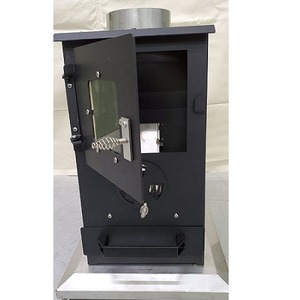 Poêle à granulés de bois PANSEE autoportant pour chauffage hivernal, chauffage rapide de la maison, installation facile, armoire d'alimentation biomasse - Product Image 4
