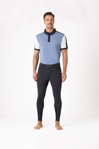 Lightweight <b>mens</b> equestrian pants with slim fit stretchable design and durable reinforced seams Best Quality Latest Design - Product Image 6