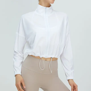 Chaqueta Bomber de Lona con Relleno de Algodón Transpirable para Mujer, Venta al por Mayor, Otoño 2024 - Product Image 6