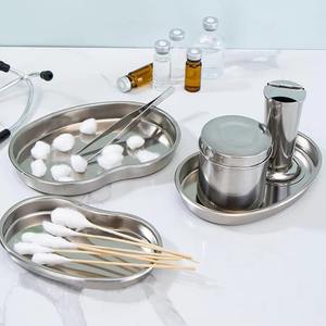 Plateau de rein en acier inoxydable de conception professionnelle avec couvercle 6 pouces Instruments creux d'hôpital en gros sur mesure - Product Image 2
