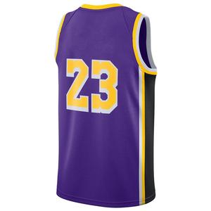 Maillot de basket-ball noir personnalisé OEM pour hommes, numéro de nom d'équipe cousu, maillot de basket-ball réversible en vrac, fournisseur du Pakistan - Product Image 5