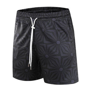 Summer Running <b>Shorts</b> <b>Men</b> Casual Jogging Sport <b>Short</b> Pants Wave <b>Pattern</b> Solid Color Drawstring Loose Dry Gym Sports <b>Shorts</b> - Product Image 3