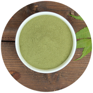 Polvo de neem esencial diario Ayurvédico, mezcla de hierbas holísticas, combate las espinillas y los problemas del cuero cabelludo - Product Image 2