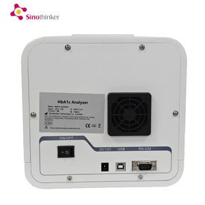 Analyseur <span class=keywords><strong>HPLC</strong></span> portable pour test rapide de <span class=keywords><strong>HbA1c</strong></span>, kit de test rapide entièrement automatique, certifié CE, classe II, usage en laboratoire, modèle SK812 - Product Image 4