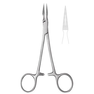 Pinzas para Fragmentos, Instrumento Quirúrgico de Acero Inoxidable, Punta Fina Manual, Pinzas Médicas Duraderas de Alta Calidad, Reutilizables, Hospitalarias, CE - Product Image 3