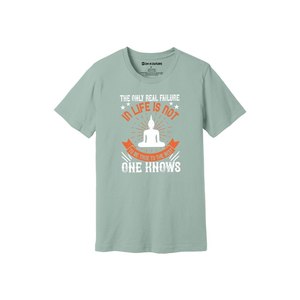 T-shirt 100% coton avec impression de thèmes de bouddha Style décontracté 12 options de couleur 160-180 Placement de conception personnalisable GSM lourd - Product Image 3