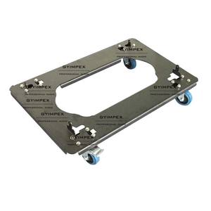 Chariot de transport pour enceintes Line Array double 8 pouces, chariot pour enceintes Line Array mini, chariot pour enceintes audio professionnelles, chariot de transport au sol - Product Image 1
