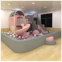 Aire de jeux intérieure écologique, amusante et sécurisée pour enfants, plan de conception 3D pour château gonflable, personnalisation de la scène commerciale