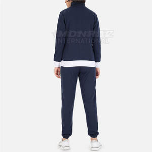 ชุดวอร์มรัดกล้ามเนื้อมีซิปใส่สบายสำหรับผู้หญิงชุดวอร์มเข้ารูปทันสมัย - Product Image 3