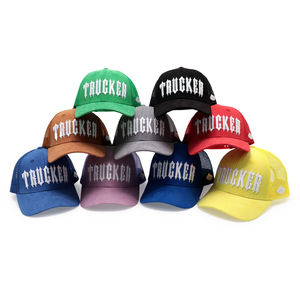 HBA54 Logo Brodé Personnalisé Qualité 2 Tons Couleur Hip Hop Casquette de Baseball 5 Panneaux Tissu de Coton Chapeau Fête de Performance en Plein Air - Product Image 3