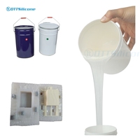 Caoutchouc de silicone à durcissement au platine 50A pour la fabrication de moules en silicone, caoutchouc de silicone liquide RTV-2