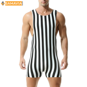 SAMAVIA singulet de lutte personnalisé pour hommes Compression Fit Grappling Suit Stretch Tissu Respirant Uniforme pour MMA BJJ Sportswear - Product Image 3