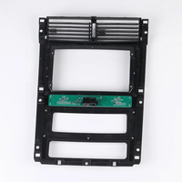 Cadre d'autoradio pour Peugeot 405 Noir et bois acajou Écran tactile Panneau de navigation Lecteur DVD Cadre Radio Android Fascia