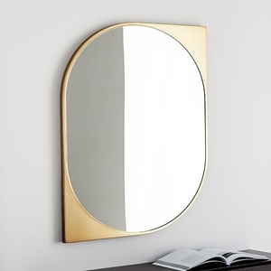 Miroir mural d'intérieur pour la décoration de la maison, design feuille, décoration classique et moderne, miroir avec plusieurs finitions - Product Image 4
