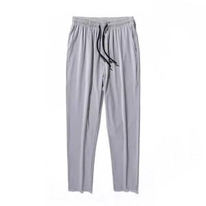 กางเกงขายส่งผู้ชายเอวสูงทรงลำลอง น้ำหนักเบา ผลิตจากผ้าฝ้าย 100% ระบายอากาศได้ดี พร้อมปักโลโก้ตามสั่ง ราคาถูก - Product Image 1