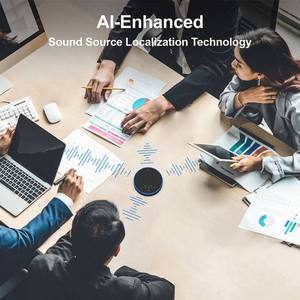 Système de vidéoconférence d'entreprise portable Interprétation simultanée Fonctions de traduction Haut-parleur filaire/sans fil pour - Product Image 4