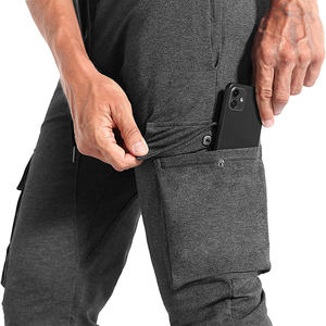 กางเกงวอร์มเอวสูงสำหรับผู้ชายกางเกงวิ่งขายาว - Product Image 2