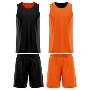 Uniforme de baloncesto de la mejor calidad de malla reversible personalizado para hombre, ropa de baloncesto de práctica al por mayor, uniformes de baloncesto europeos, OEM - Product Image 4