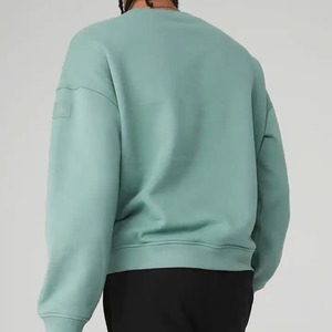 Sweat-shirts à capuche unisexes vintage personnalisés pour fabricants, 100 % coton molletonné, coupe régulière, épais, avec impression 3D en relief - Product Image 3