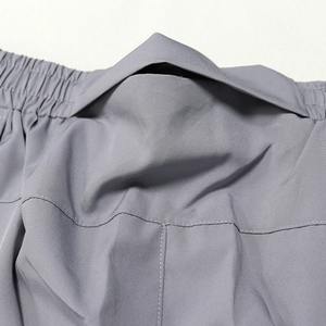 Pantalones cortos de entrenamiento informales para hombre para baloncesto, gimnasio, fitness y correr, patrón sólido, ropa ecológica - Product Image 4