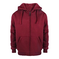 Automne hiver femmes/hommes surdimensionné polaire à capuche chaud fermeture éclair couleur unie sweat brodé uni teint manteau Style coupe ample