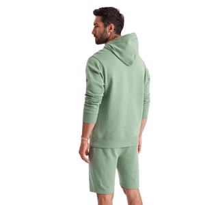 <b>Men</b> Gym Summer Hoodie and <b>Shorts</b> Set Breathable Lightweight Workout Wear Custom OEM Private Label Factory Manufacturer - Product Image 3